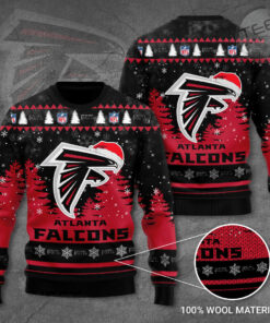 Atlanta Falcons 3D Ugly Sweater