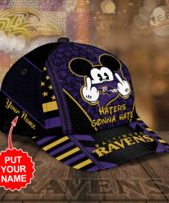 Baltimore Ravens Cap Custom Hat 04