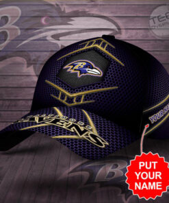Baltimore Ravens Cap Custom Hat 06