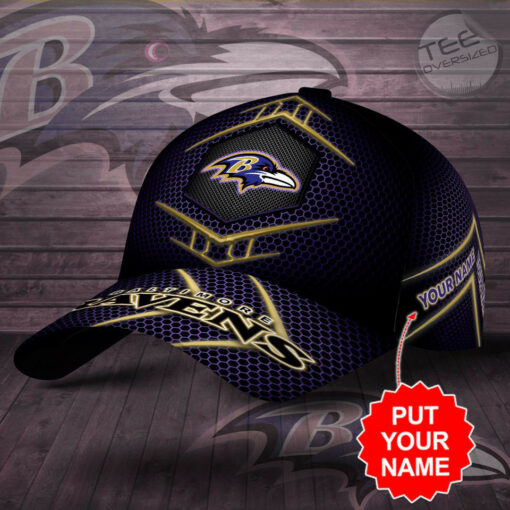 Baltimore Ravens Cap Custom Hat 06