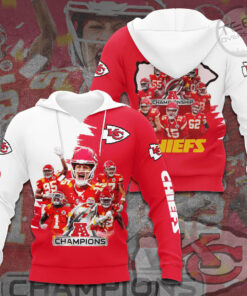 Best sellers Kansas City Chiefs 3D hoodie 02