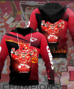 Best sellers Kansas City Chiefs 3D hoodie 03