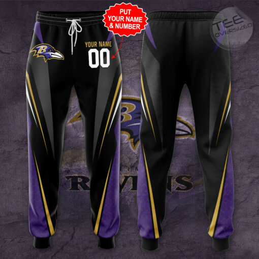 Best selling Baltimore Ravens 3D Sweatpant 02
