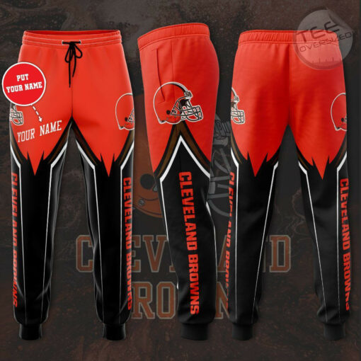 Best selling Cleveland Browns 3D Sweatpant 01