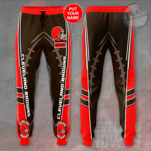 Best selling Cleveland Browns 3D Sweatpant 03