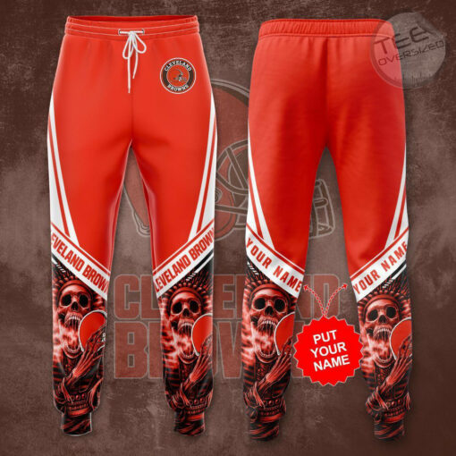 Best selling Cleveland Browns 3D Sweatpant 06