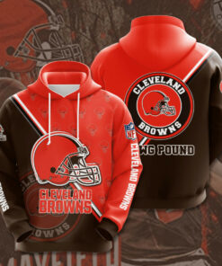Best selling Cleveland Browns 3D hoodie 03
