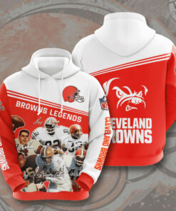 Best selling Cleveland Browns 3D hoodie 06