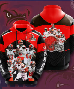 Best selling Cleveland Browns 3D hoodie 09