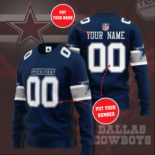 Best selling Dallas Cowboys 3D Sweatshirt 014