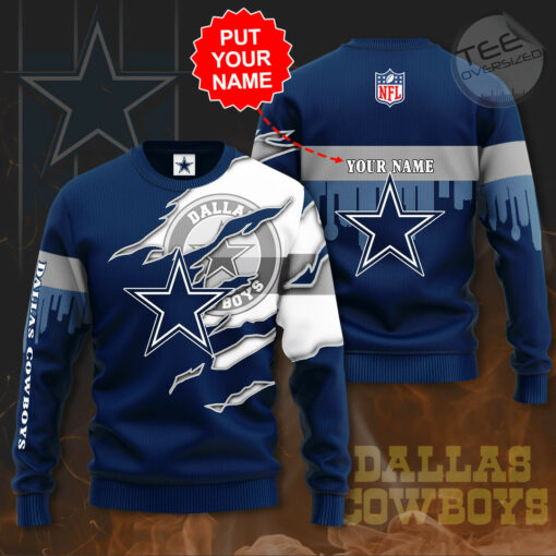 Best selling Dallas Cowboys 3D Sweatshirt 06