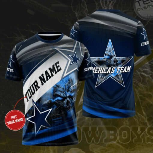 Best selling Dallas Cowboys 3D T shirt 010