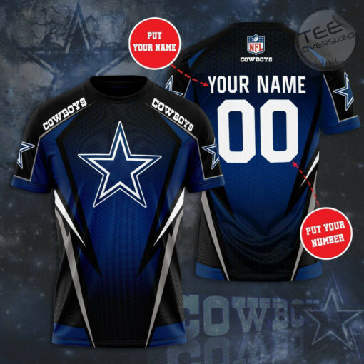 Best selling Dallas Cowboys 3D T shirt 08
