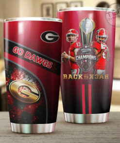 Best selling Georgia Bulldogs Tumbler Cup 04