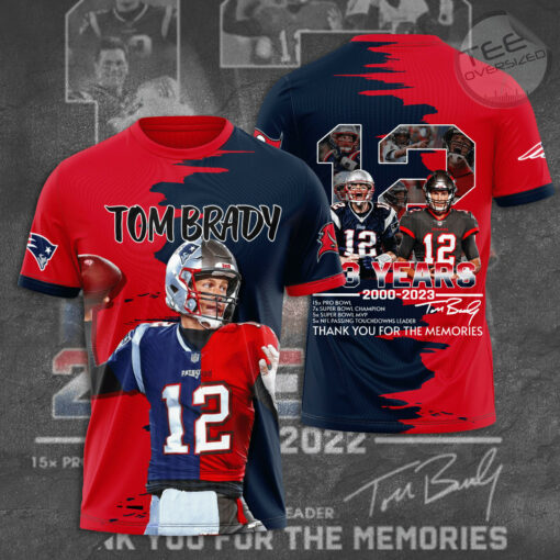 Best selling Tom Brady 3D T shirts 02