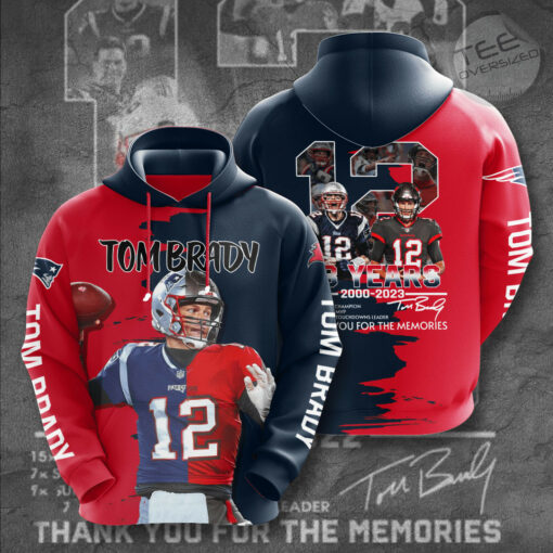 Best selling Tom Brady 3D hoodie 03