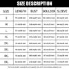 Bomber Jacket Sizechart