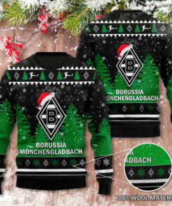 Borussia Mgladbach 3D Christmas Sweater 2022