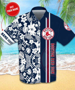 Boston Red Sox 3D Hawaiian Shirt