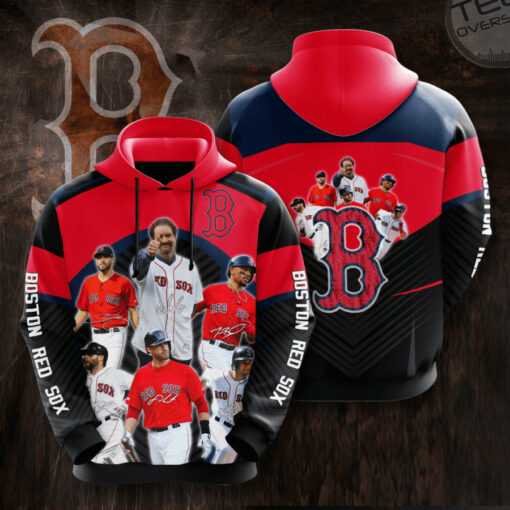 Boston Red Sox 3D Hoodie 02