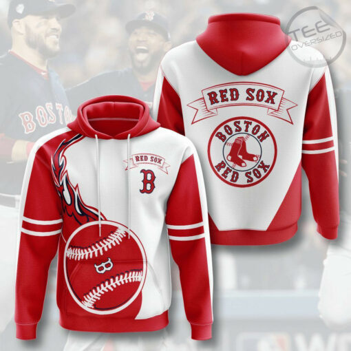 Boston Red Sox 3D Hoodie 04