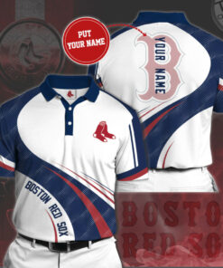 Boston Red Sox 3D Polo