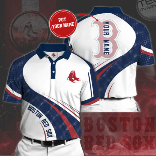 Boston Red Sox 3D Polo