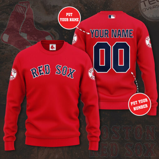Boston Red Sox 3D Sweatshirt 01