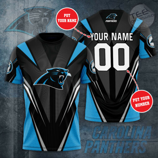 Carolina Panthers 3D T shirt 01