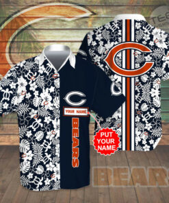 Chicago Bears 3D Hawaiian Shirt Hawaiian Shorts 03