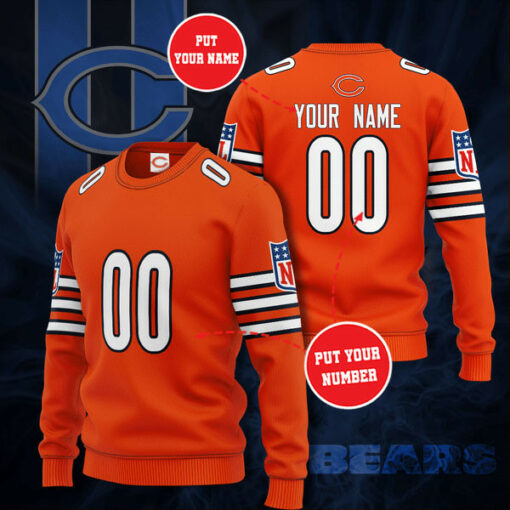 Chicago Bears 3D Sweatshirt 02