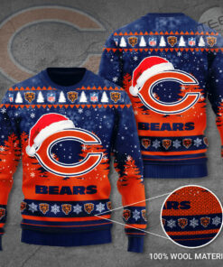 Chicago Bears 3D Ugly Sweater