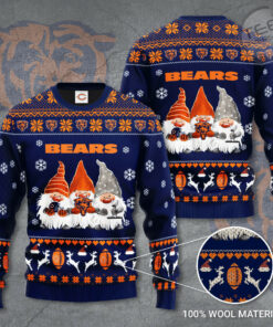 Chicago Bears 3D sweater 02