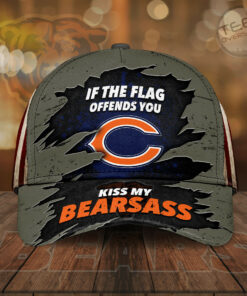Chicago Bears Cap Custom Hat 01