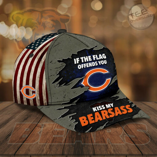 Chicago Bears Cap Custom Hat 02
