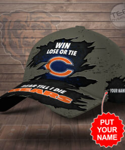 Chicago Bears Cap Custom Hat 04