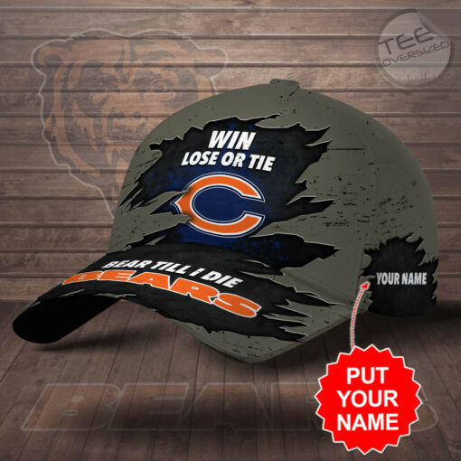 Chicago Bears Cap Custom Hat 04