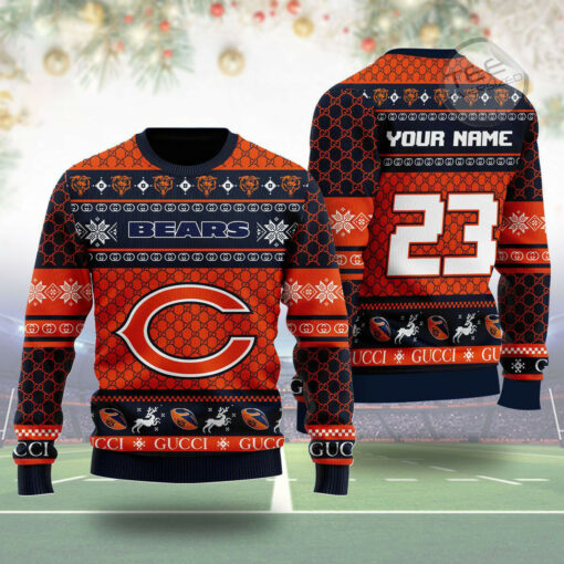 Chicago Bears Ugly Christmas 3D Sweater