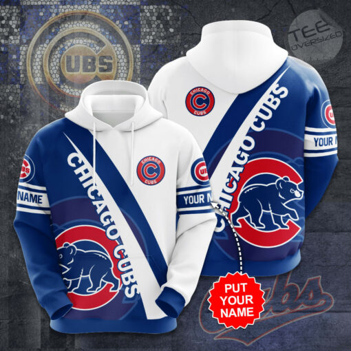 Chicago Cubs 3D Hoodie 01