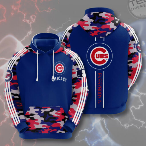 Chicago Cubs 3D Hoodie 03