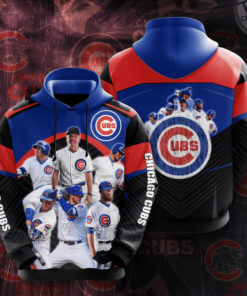 Chicago Cubs 3D Hoodie 05