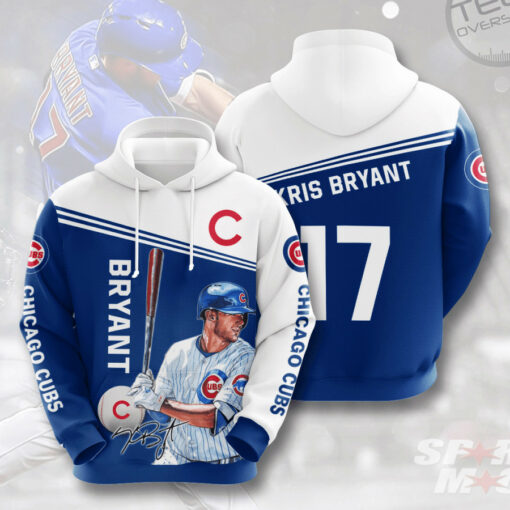 Chicago Cubs 3D Hoodie 06