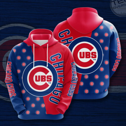Chicago Cubs 3D Hoodie 07