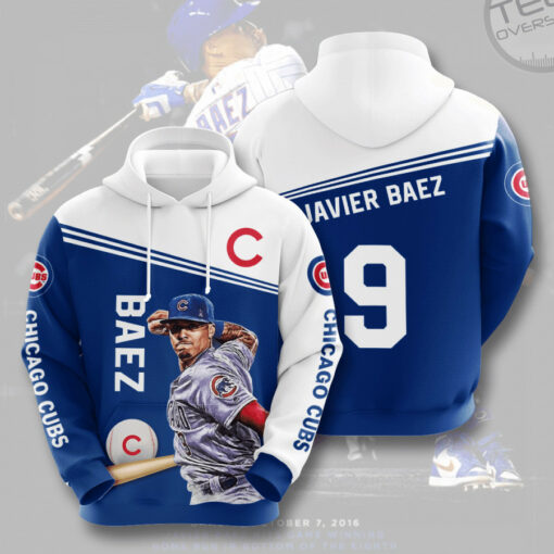Chicago Cubs 3D Hoodie 08