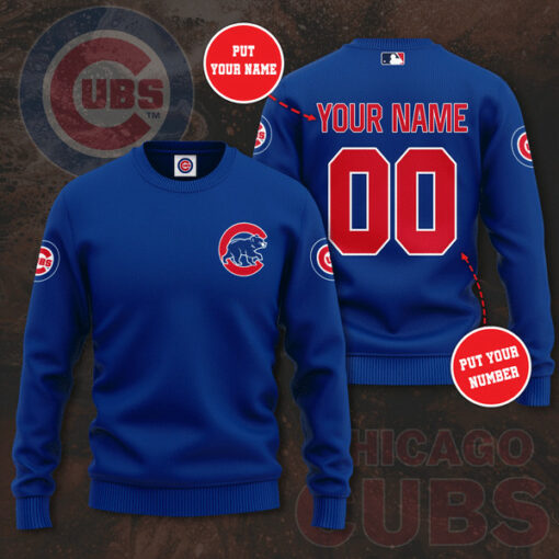Chicago Cubs 3D Sweatshirt 03