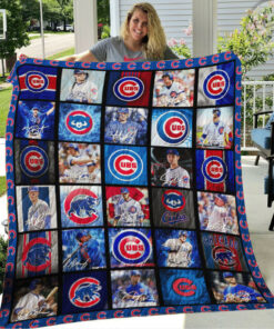 Chicago Cubs quilt blanket