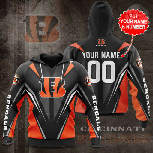 Cincinnati Bengals 3D hoodie 01