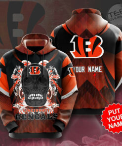 Cincinnati Bengals 3D hoodie 03