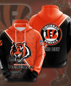 Cincinnati Bengals 3D hoodie 04