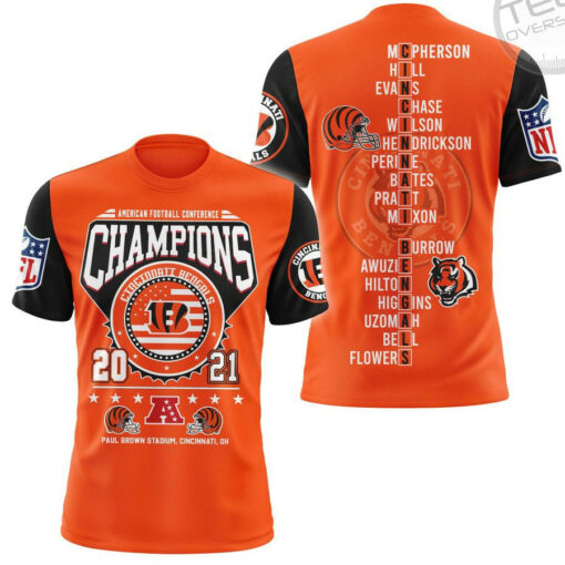 Cincinnati Bengals Champions T shirt